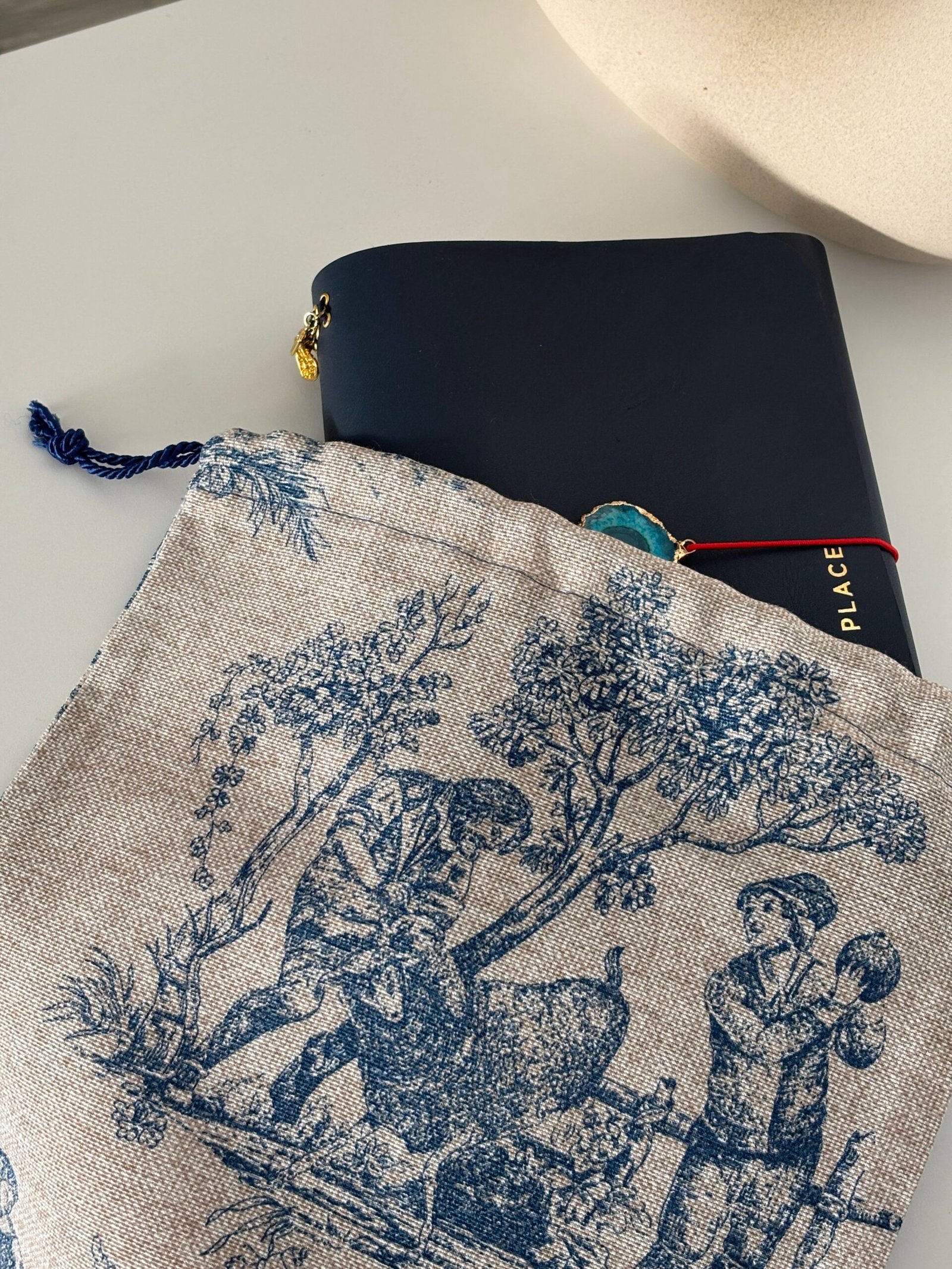 FUNDA GUARDAPOLVO AZUL A5